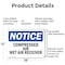 Signmission Compressed Air Wet Air Receiver, 18 in W x Rectangle, Aluminum OS-2PACK-NS-A-1218-L-10748 - alternate 4
